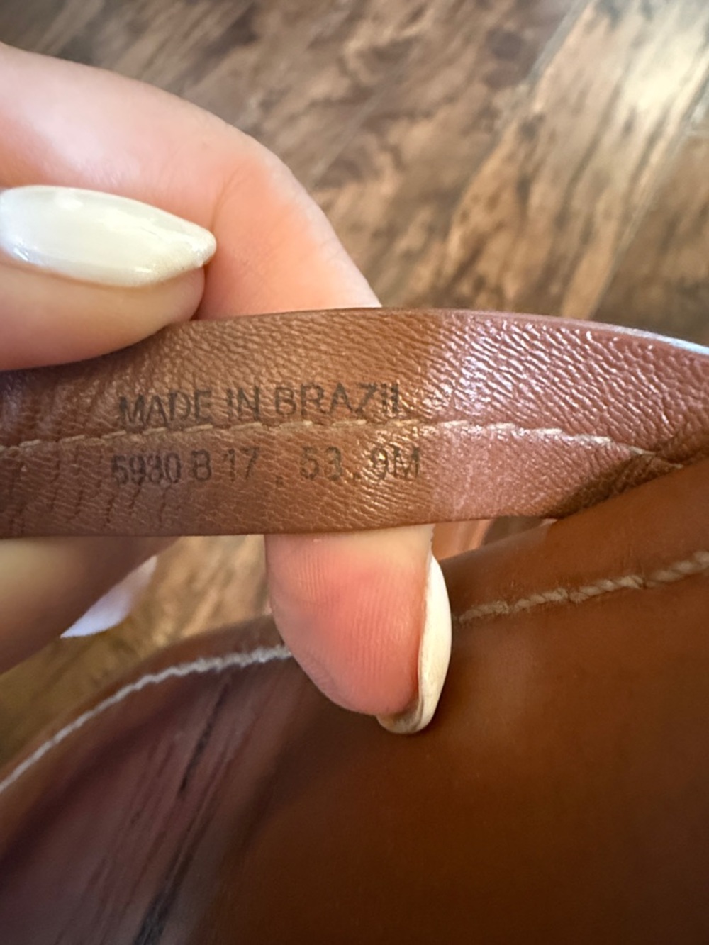 Tory Burch Miller Leather Logo Thong Sandals, size 9 - Picture 5 of 7